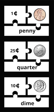 Matching money puzzle
