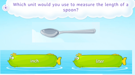 Identifying units of measurement - game visual