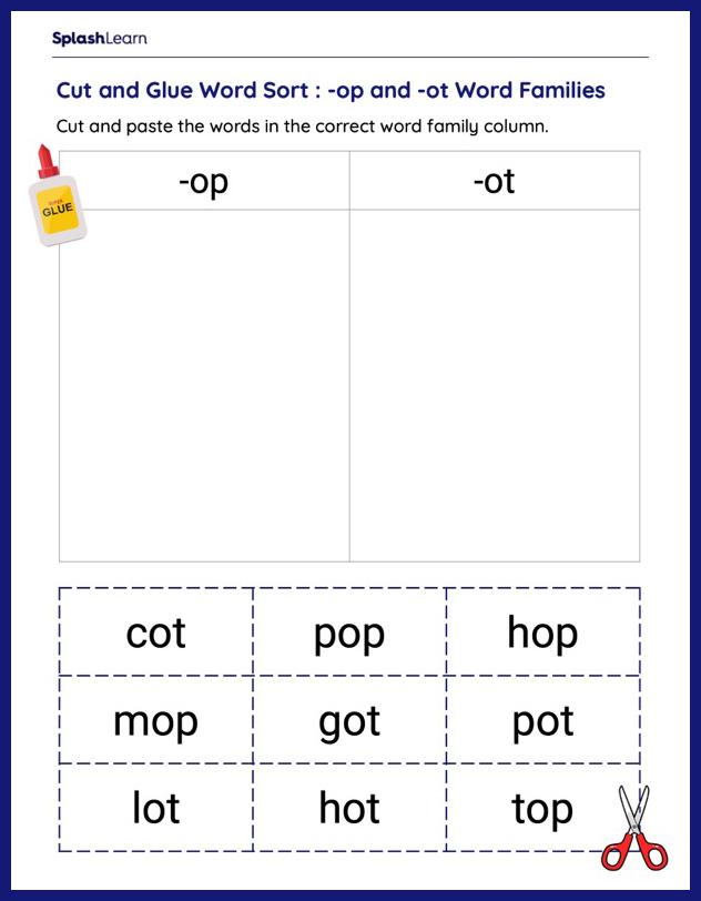 Rhyming Words Worksheets For Kids Online SplashLearn
