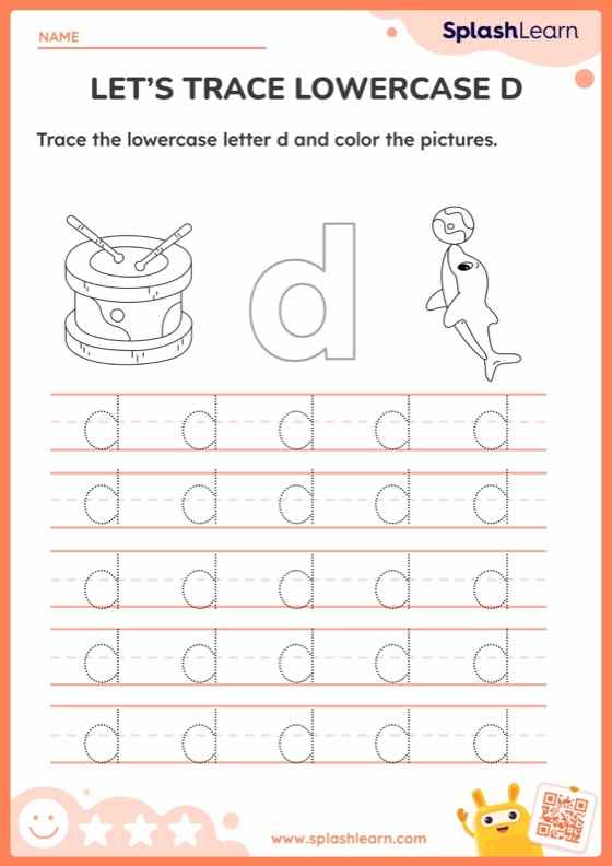 Letter Tracing Worksheets Free Printable SplashLearn