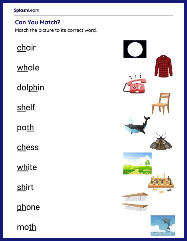Digraphs Phonics Ph Literacy Printables For Kindergarten And First
