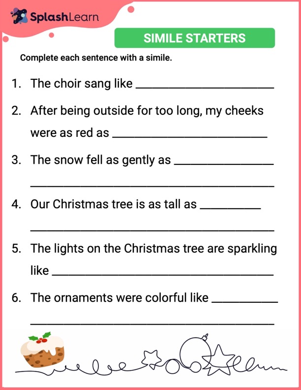 Printable 5th Grade Figures Of Speech Worksheets SplashLearn