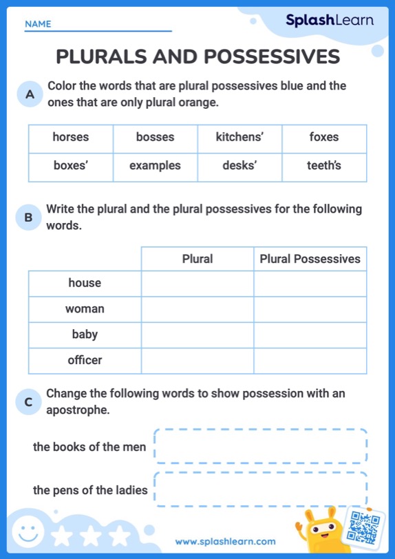 Creating Plural Nouns Worksheet Nouns Worksheet Plural Nouns The Best