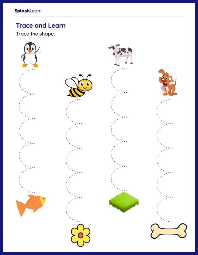 Letter Tracing Worksheets for Kids Online - SplashLearn