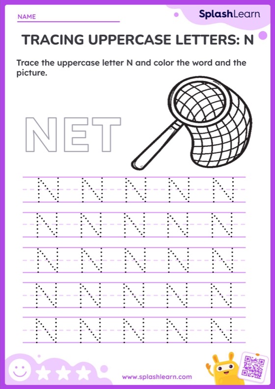 9 Tracing Letter N Worksheet BreannaKoden