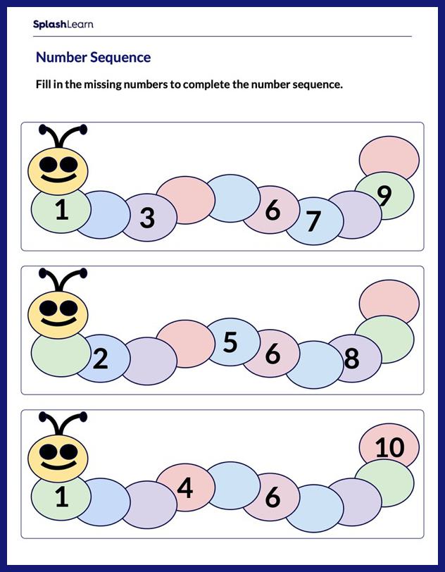 Complete the Counting Worksheet