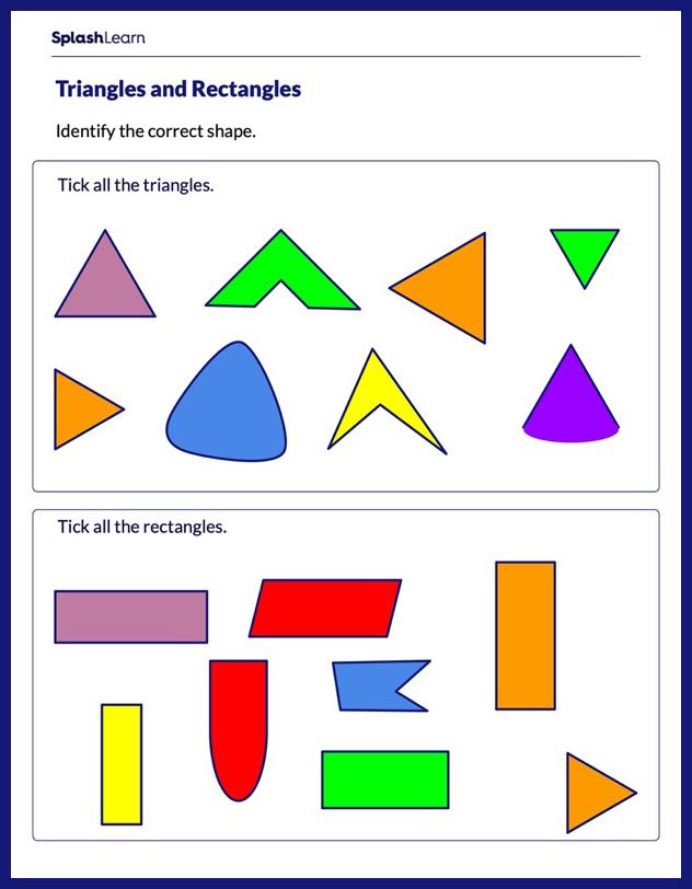 An example of accurate information about rectangles including