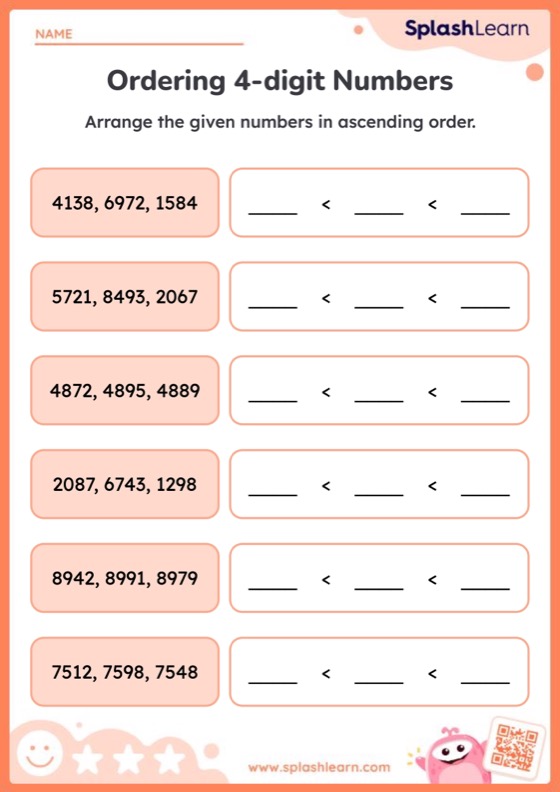 Order Numbers Educational Resources For Kids Online SplashLearn