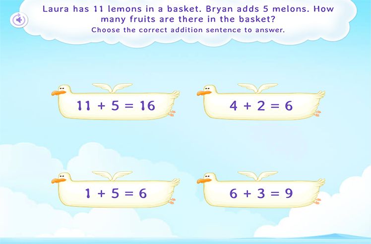 Represent 'Add To' Word Problems Game