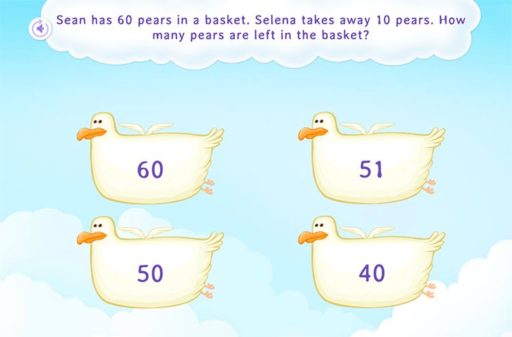 Solve Word Problems on Taking From Scenarios Game