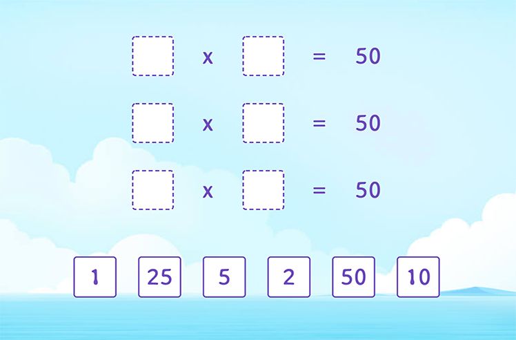 Complete Factor Pairs for a Number Game