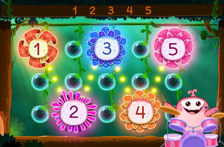 Free Singing The Number Song From 1 To 5 Game SplashLearn