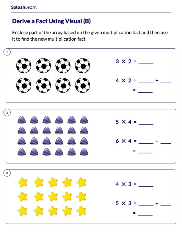 multiplication worksheets for kids online splashlearn