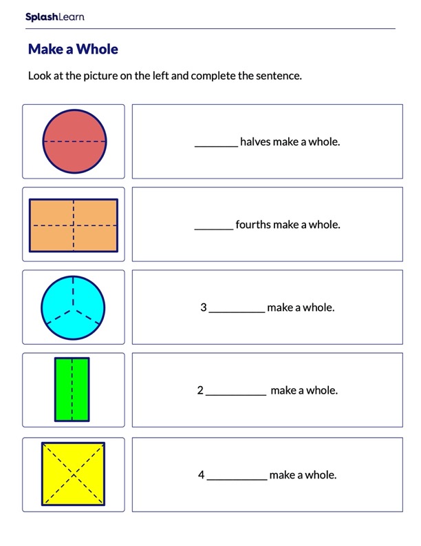 Geometry Worksheets for 3rd Graders Online - SplashLearn